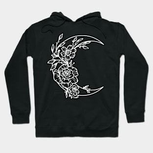 Floral Moon Hoodie